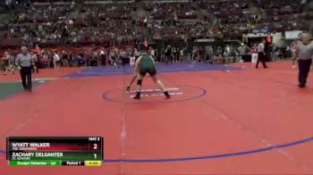 D1-215 lbs Cons. Round 3 - Zachary Delsanter, St. Edward vs Wyatt Walker, Tre. Edgewood