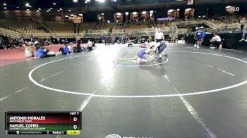 120 lbs Champ. Round 3 - Samuel Comes, Lakeway Christian Academy vs Antonio Morales, Southwest Miami