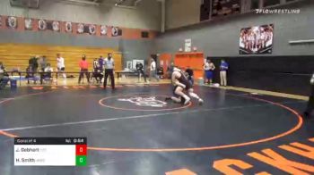 215 lbs Consolation - Jeremy Gebhart, Littlestown vs Hunter Smith, James Buchanan