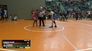 162 lbs Round 2 - Carlos Major, Huntsville vs Eli Stewart, Tupelo High School