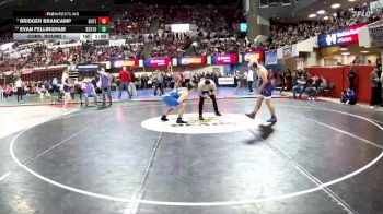 AA - 175 lbs Cons. Round 1 - Evan Fellingham, Billings Skyview vs Bridger Brancamp, Butte