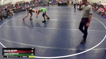 175 lbs Round 1 (6 Team) - Aiden Rodriguez, Illinois Gold vs Tallon Grubbs, Kansas Rattlers