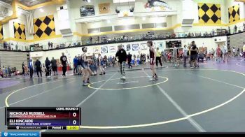 83 lbs Cons. Round 3 - Nicholas Russell, Bloomington South Wrestling Club vs Eli Kincaide, Contenders Wrestling Academy