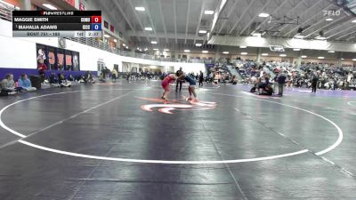 180 lbs Champ. Round 3 - Mahalia Adams, Iowa Central Community College vs Maggie Smith, Colorado Mesa University
