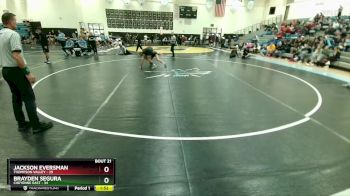 150 lbs Placement - Brayden Segura, Cheyenne East vs Jackson Eversman, Thompson Valley