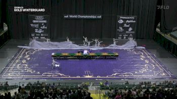 Gold Winterguard "Covina CA" at 2025 WGI Guard World Championships