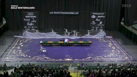 Gold Winterguard "Covina CA" at 2025 WGI Guard World Championships