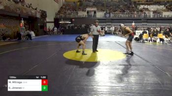 138 lbs Consolation - Sebastian Jimenez, St. John`s School Houston vs Matthew Mitrega, John Carroll