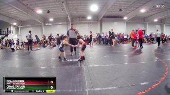 45 lbs Cons. Semi - Beau Guerin, Ninety Six Wrestling vs Craig Taylor, NoWorries Academy