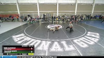 105-115 lbs Round 3 - Iker Almaraz, Shootbox WC vs Traygan Scott, Cougars WC