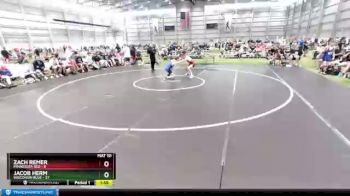 120 lbs Placement Matches (16 Team) - Zach Remer, Minnesota Red vs Jacob Herm, Wisconsin Blue