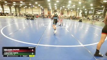 105 lbs Rd# 8- 12:30pm Saturday Final Pool - Christian Wirts, Maryland Gold vs Benjamin Proper, Terps Xtreme