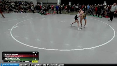 115 lbs Cons. Round 6 - Mia Anderson, Nebraska Wrestling Academy vs Akeelah Moore, Cardinal Wrestling Club