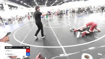 156 lbs Semifinal - Jared Fox, Aniciete TC vs Kevin Mendez, Silverback WC