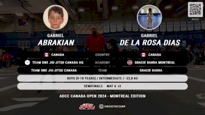 Gabriel Abrakian vs Gabriel De La Rosa Dias 2024 ADCC Montreal Open