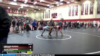 174 lbs Quarterfinal - Peter Mccrackin, Simon Fraser (B.C.) vs Abraham Dejesus, Unattached