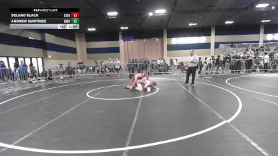 157 lbs Round Of 64 - Delano Black, Stout Wr Ac vs Andrew Martinez, Chaparral HS