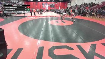 157 lbs Champ. Round 3 - Anthony Klikas, BUFFALO GROVE vs Aiden Arnett, Elmhusrt (IC CATHOLIC)