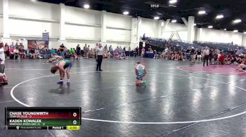 126 lbs Round 1 (16 Team) - Kaden Kowalek, Nebraska Smash (Dev A) vs Chase Youngwirth, Team STL Blue