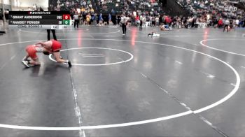 120 lbs Cons. Round 2 - Grant Anderson, Oberlin Wrestling Club vs Ramsey Fergen, SBL Warriors