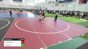 144 lbs Consi Of 8 #1 - Zane Villanueva, Escondido Thundercats vs Talen Jones, Methods WC