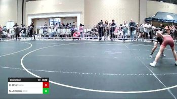 132 lbs Consi Of 128 #2 - Cole Biter, Bronco WC vs Noah Jimenez, Knights WC