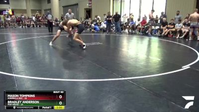 190 lbs 2nd Wrestleback (32 Team) - Mason Tompkins, Guerrilla Red vs Bradley Anderson, Pod Squad