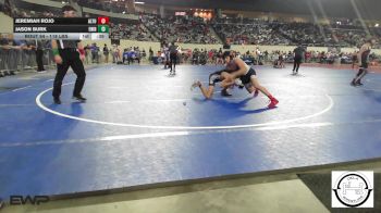 118 lbs Consi Of 64 #2 - Jeremiah Rojo, Altus JH vs Jason Burk, Enid Junior High