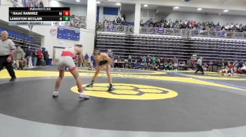 120 lbs Champ. Round 1 - Langston McClain, Allen East vs Isaac Ramirez, Bowling Green