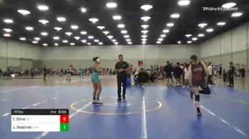 123 lbs Final - Regan Rosseter, Nebraska Wrestling Academy vs Kaianne Sabagala, Grapplers Hi