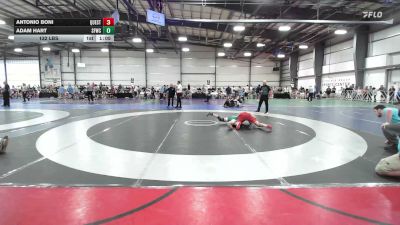 132 lbs Rr Rnd 1 - Antonio Boni, Quest School Of Wrestling Black - HSB vs Adam Hart, FORGE H/S 1 - HSB