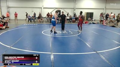 250 lbs Round 3 (8 Team) - Ken-Bentee Mentee, Massachusetts vs Wyatt Graviet, Delaware