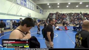 195 lbs Quarterfinal - Fermin Soriano, Golden Eagles vs Dane Holm, Hesperia Wrestling