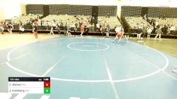 172-H lbs Semifinal - Connor Wetzel, Shikellamy vs Jake Kreisberg, Yale Street