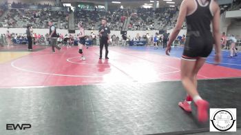 108 lbs Round Of 64 - Kaylyn Chism, Tahlequah JH Girls vs Harper Day, Ponca City LadyCat Wrestling