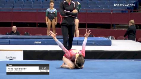 Anna Pearl Stanley - Floor, Amplify Gymnastics - 2020 Metroplex Challenge