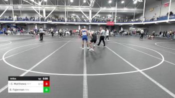 141 lbs Round Of 32 - Cole Matthews, Pittsburgh vs Brandt Fajerman, F&M