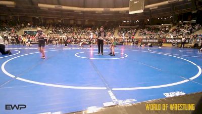 73 lbs Round Of 32 - Maxton Gill, Beatrice Wrestling Club vs Bentley Hughart, RAW Wrestling Club