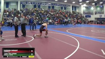 150 lbs Cons. Round 3 - Hudson Wright, Hicksville vs Liam Tollstam, Anthony Wayne