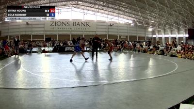 100 lbs Stephano Calderon, South Carolina vs Jackson Schroeder, Nebraska