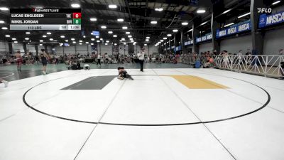 113 lbs Rr Rnd 3 - Lucas Englesen, The Asylum Black vs Mikel Jordan, Division-1