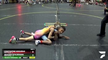 56 lbs Quarterfinals (8 Team) - Grayden Schloemann, Team Gotcha vs Constantine Nogueras, Ninja Killer
