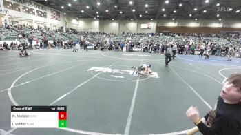 50 lbs Consi Of 8 #2 - Neo Nielson, Ruby Mountain WC vs Ismael Valdez, Klamath Basin Warriors