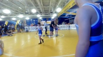 100 lbs Round 5 - Christopher Otto, Caldwell Combat vs Trey Longano, Beebe Trained