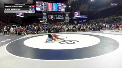 145 lbs Cons. Rd Of 64 - Samantha Graciano, AR vs Chase Marie Ryan, PA