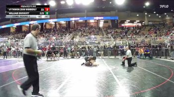 126 1A Cons. Round 2 - Uy?Kwon Zion Wimberly, Zephyrhills Christian vs William Bussott, Clewiston