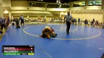 195 lbs Round 9 (10 Team) - Elon Martin, First Baptist Academy vs Brian Burburija, D1 Wrestling Academy