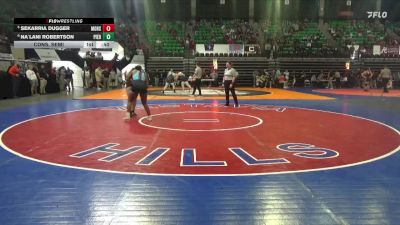 1-5A 165 Cons. Semi - Sekarria Dugger, Moody Hs vs Na`lani Robertson, Piedmont