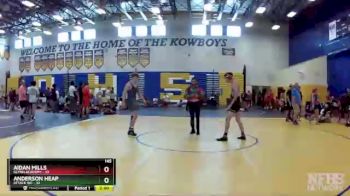 145 lbs Quarters & Wb (16 Team) - Aidan Mills, Glynn Academy vs Anderson Heap, Attack WC