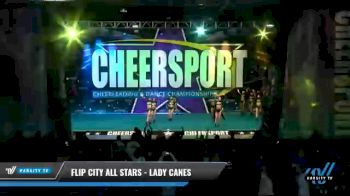 Flip City All Stars - Lady Canes [2021 L5 Junior Day 1] 2021 CHEERSPORT National Cheerleading Championship
